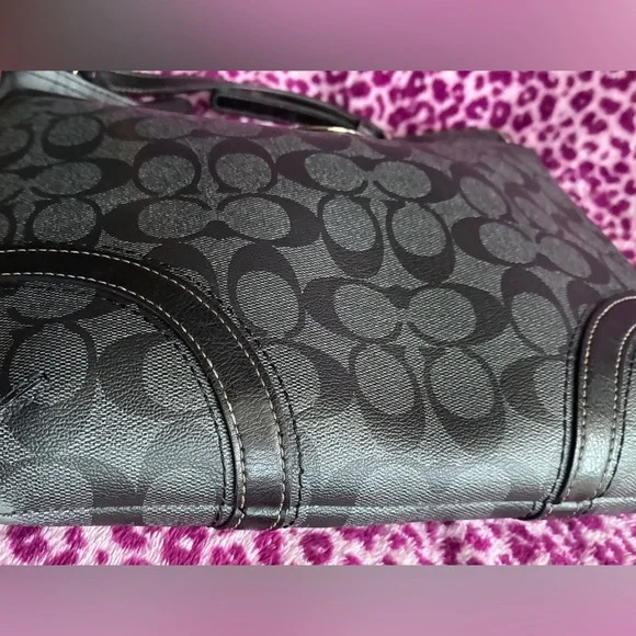 Coach Black Signature Crossbody Bag - Picture 12 of 12